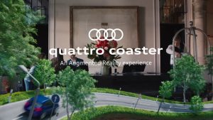 Audi ứng dụng ar cho người dùng chơi và trải nghiệm các tính năng, sản phẩm mới của mình