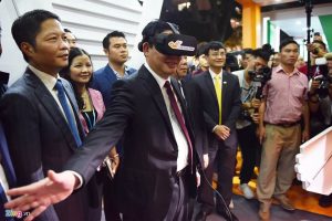 Sự kiện của VNpost ứng dụng gameVR cho trải nghiệm bưu tá đưa thư