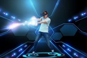 VR is the virtual interaction technology between players and the virtual world
